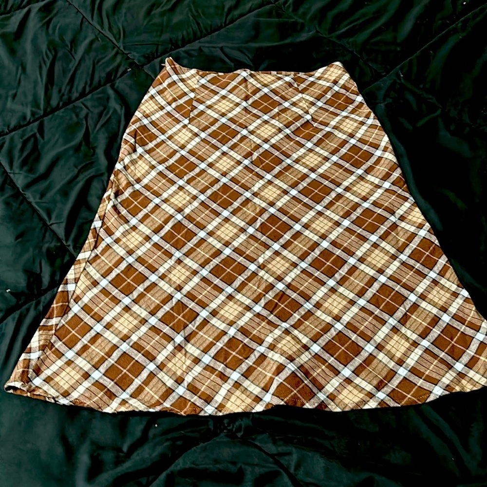 Women’s plaid skirt